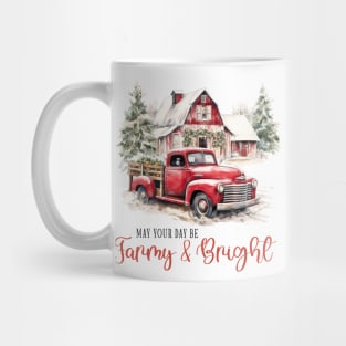 Christmas Farm Quote Mug